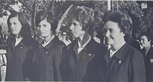 Miss Rhys Wright, Miss Lindy G. Jennings, Mrs. Robyn N. Dummett, Mrs. Robert Bridges